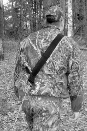 HME Economy Game Hunting Deer Drag Shoulder Strap Design with Rope for Dragging Adjustable Strap and Rope