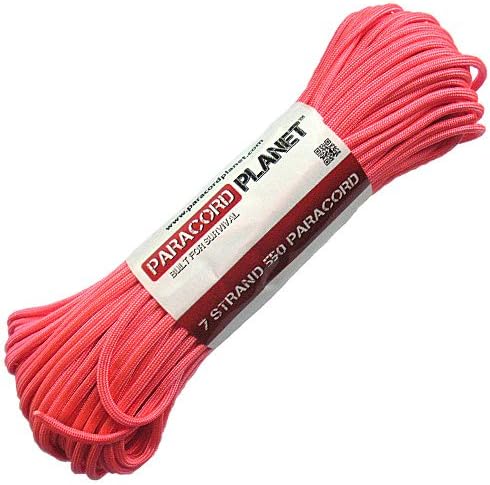 Paracord Planet Mil-Spec Commercial Grade 550lb Type III Nylon Paracord Solid Colors