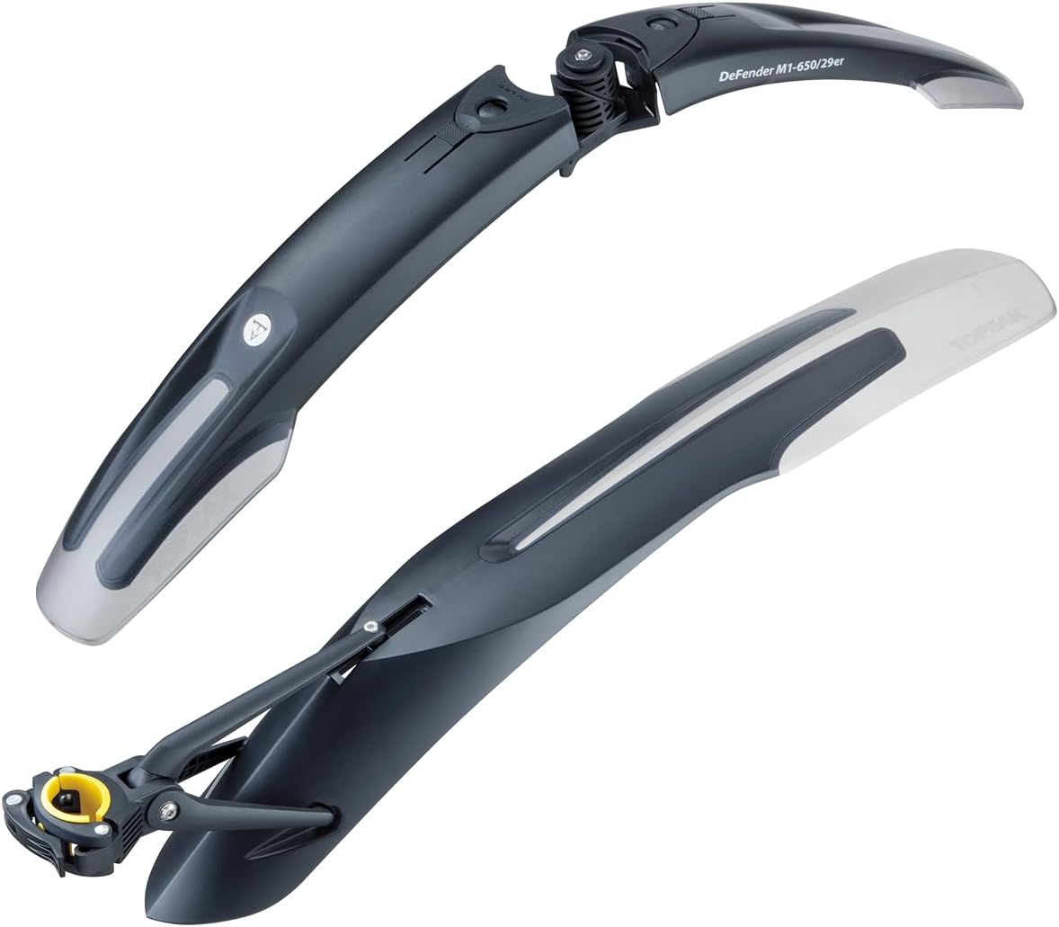 Topeak DeFender Bicycle Fender Set for 27.5" - 29" Mountain Bikes - Durable & Lightweight