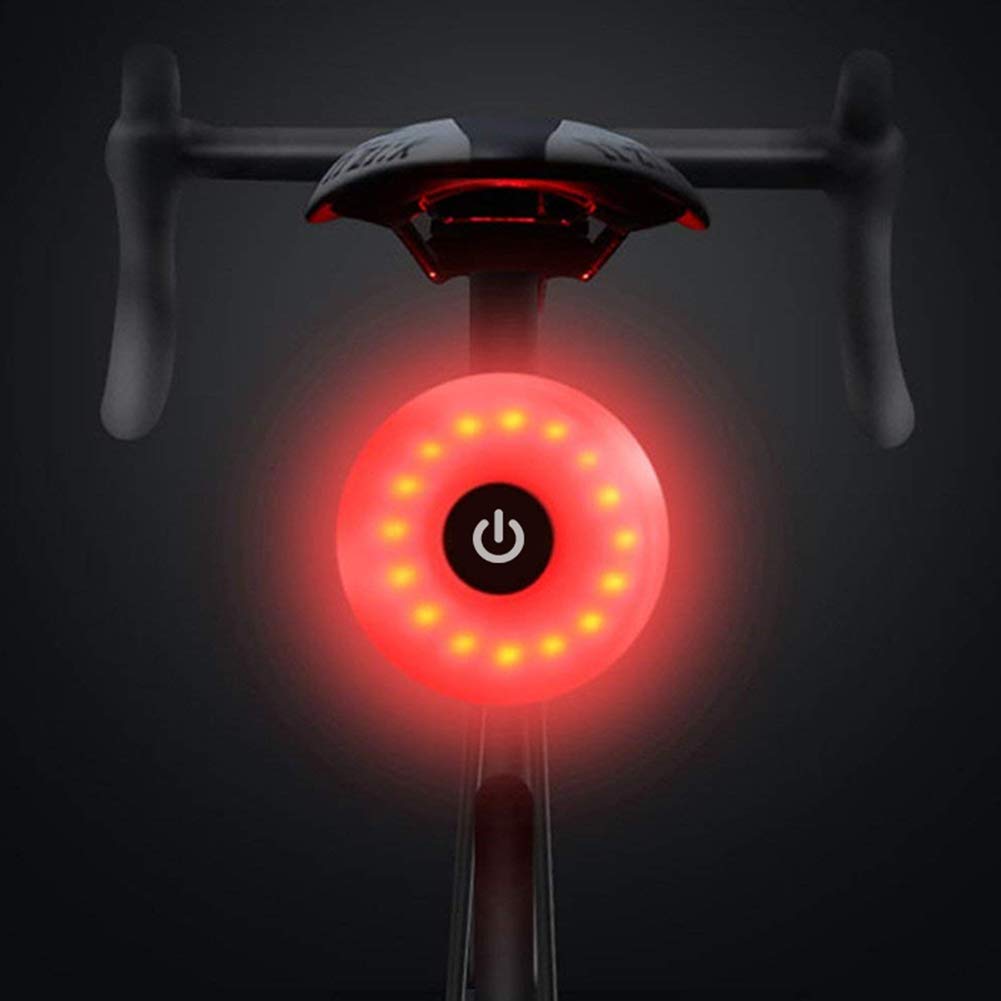 10500 Lumens 7 Led Bicycle Lights Front and Rear