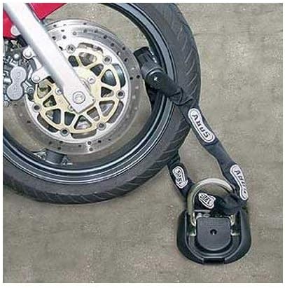 ABUS 110 cm Length / 9 mm Diameter Granite City 1010 Chain Lock,