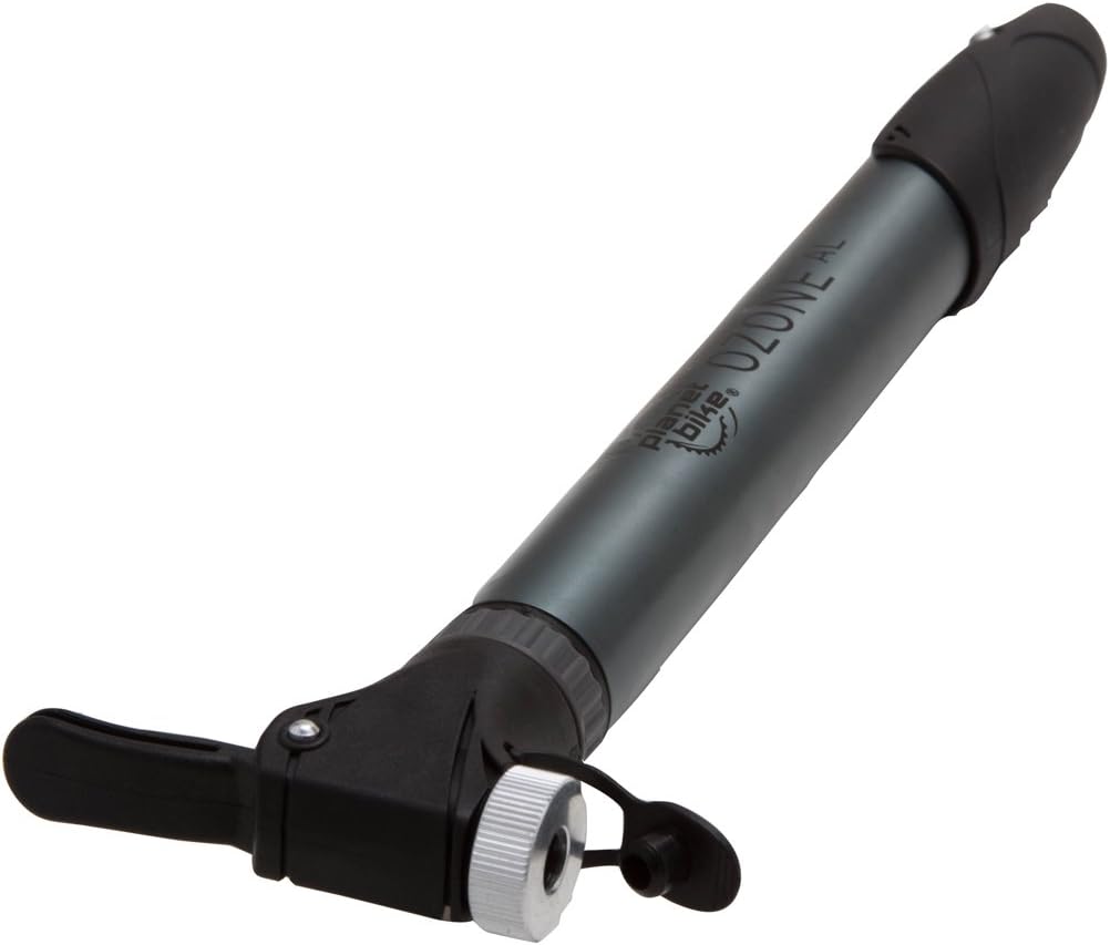 Planet Bike Ozone AL mini bike pump,Silver