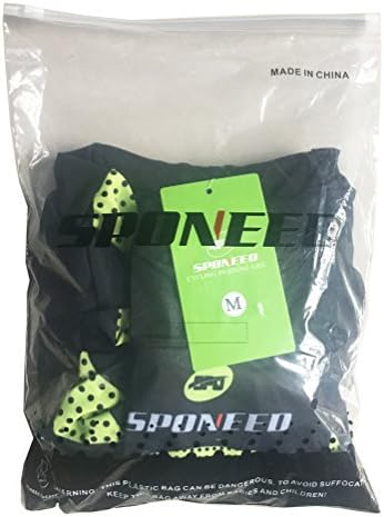 sponeed Men Cycle Outfit Set Bicycle Jersey Road Biker Shorts Trianthlon Cycling Gear Shirts