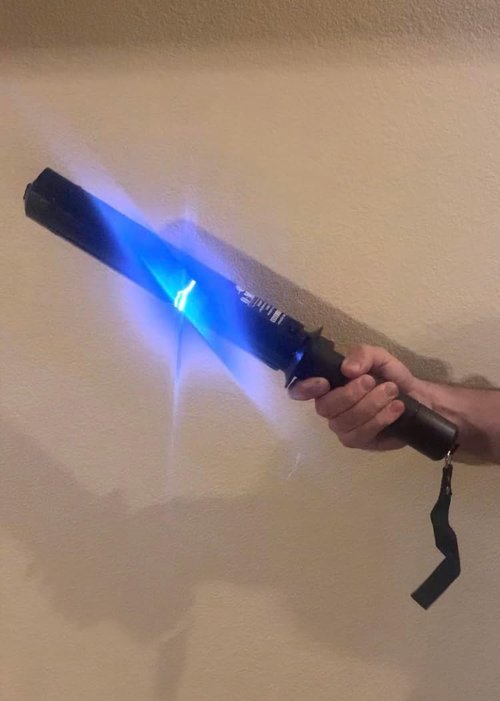 Extra Large O-MEGA Star Warrior Stun Gun - 18.5 Inch, 2.5 lb, High Stopping Power