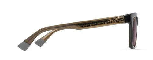 Maui Jim Hanohano Cat Eye Sunglasses, Shiny Trans Green/Maui Rose Polarized, Medium