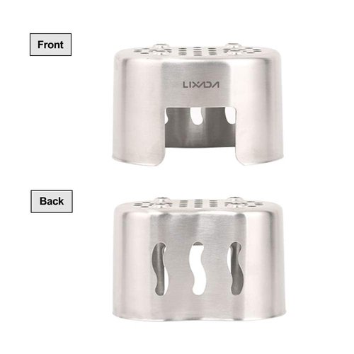 HUIOP Canteen Cup, Camping Cookware Stainless Steel Canteen Cup ing Pot with Wood Stove Set for Outdoor Survival Backpacking Hiking Picnic