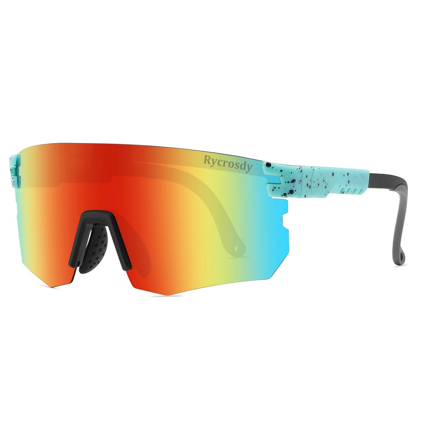 Rycrosdy Two Sizes Polarized Sunglasses UV400 For Adults Youth Men Women Outdoor Sport Baseball Cycling Glasses - JA29