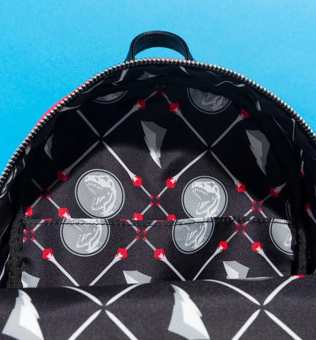 Loungefly Power Red Ranger Cosplay Mini Backpack Toyz N Fun Exclusive