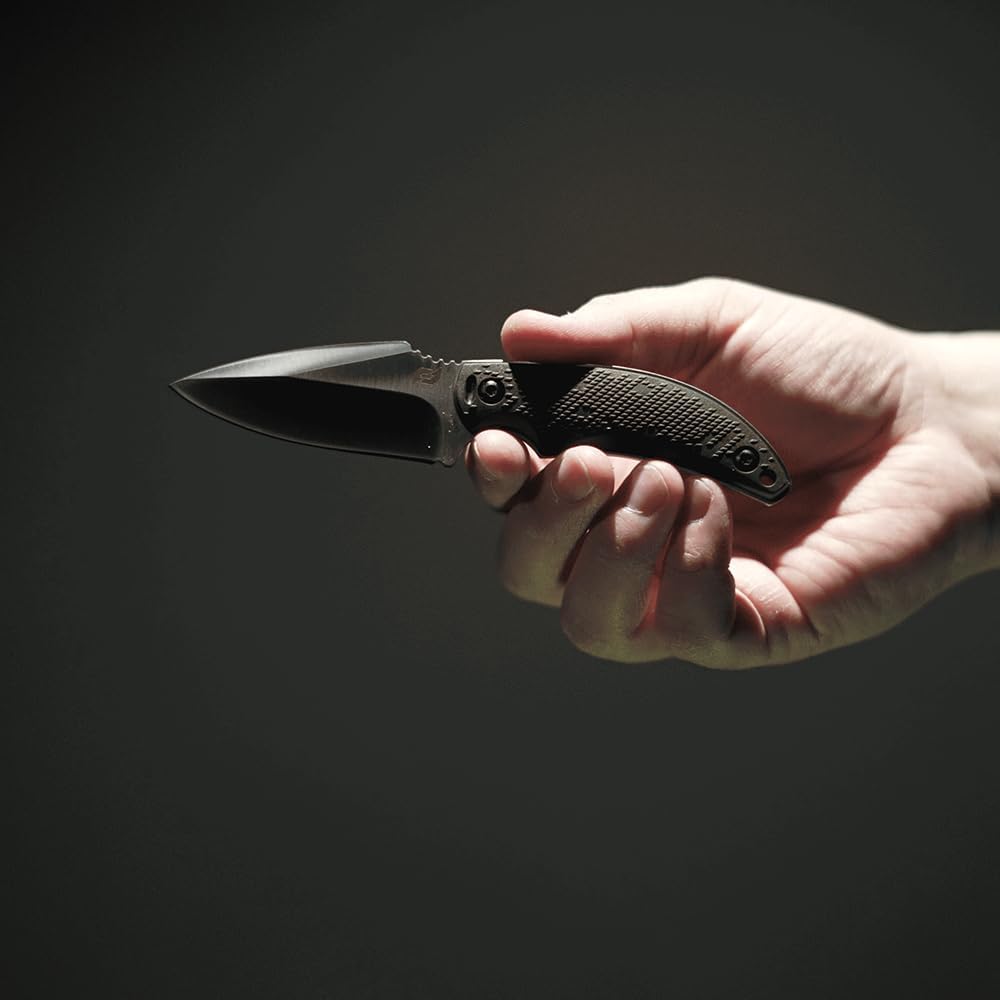 Schrade Delta Class Adder Fixed Blade with Drop Point Blade for Outdoor Survival