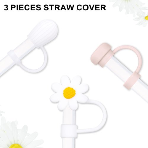 DUNLAGUE Boot and Straw Cover Set - 2pcs Silicone Boot, 3pcs Straw Cap, Bottom Protector for Stanley Cup H2.0 30oz & 40oz, Exact Color Match with Stanley, Accessories Rose Quartz