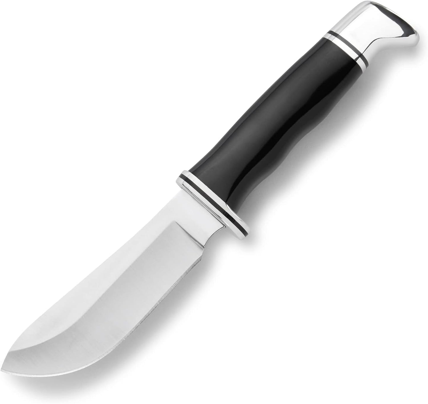 Buck Knives 103 Skinner Fixed Blade Hunting Knife, 4" Stainless Steel Blade with Leather Sheath