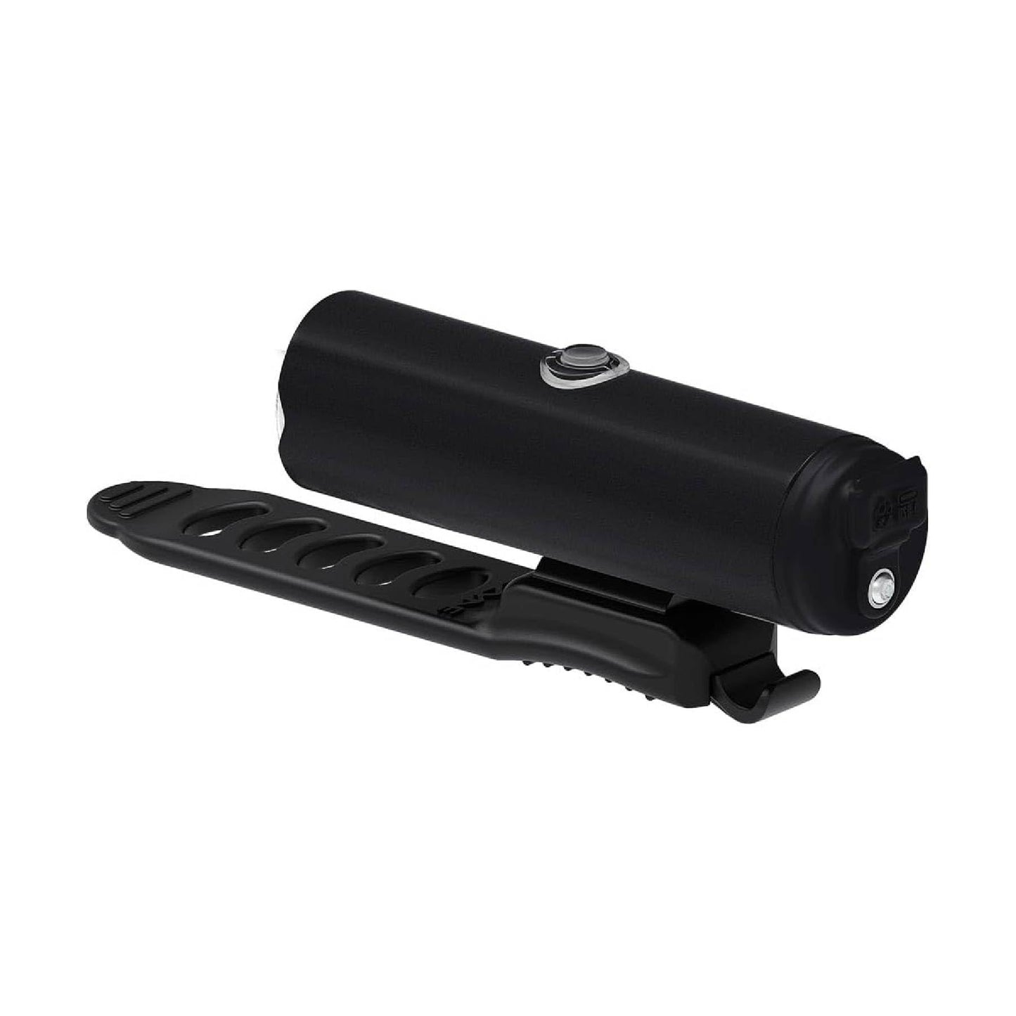 LEZYNE Classic Drive 500+ Bicycle USB-C Rechargeable IPX7 White LED Front Light w/Multiple Solid & Flash Modes | Integrated Versatile Strap Mount Compatible w/Helmets & Handlebars, Satin Black