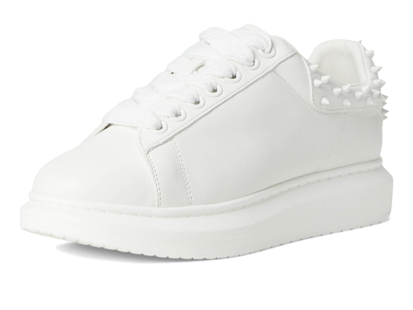 Steve Madden Mens Frosting Fashion Sneaker, White, 11.5