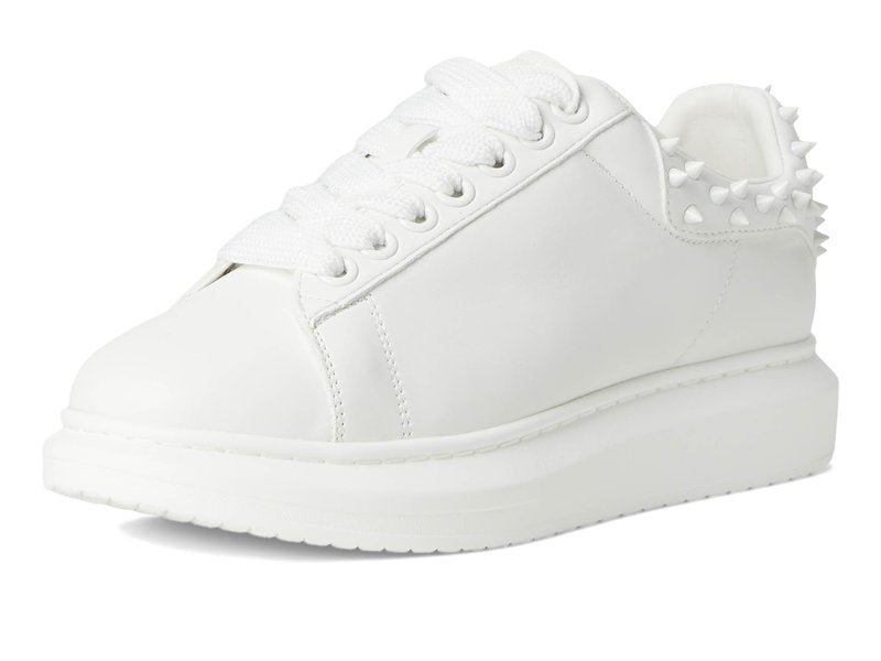 Steve Madden Mens Frosting Fashion Sneaker, White, 11.5