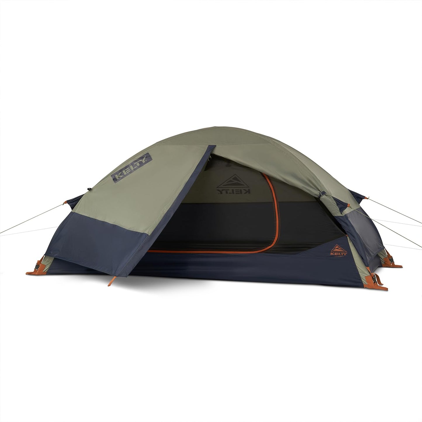 Kelty Late Start 1P Backpacking Tent – Lightweight Solo Camping Tent Shelter with Quickcorners, Aluminum Poles, Waterproof Poly Fly, Updated for 2024 (1 Person)