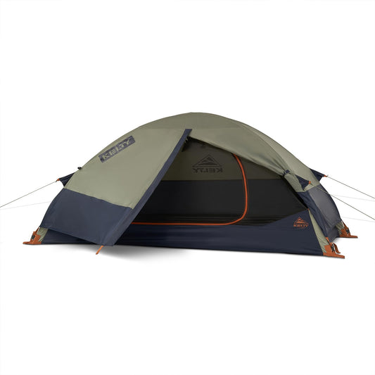 Kelty Late Start 1P Backpacking Tent – Lightweight Solo Camping Tent Shelter with Quickcorners, Aluminum Poles, Waterproof Poly Fly, Updated for 2024 (1 Person)
