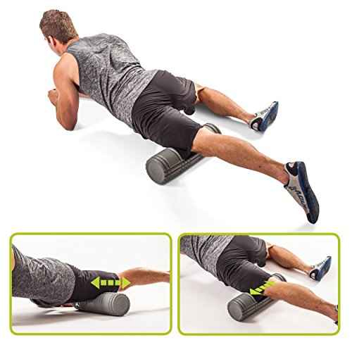 TriggerPoint CORE Foam Massage Roller with Softer Compression for Exercise, Deep Tissue and Muscle Recovery - Relieves Muscle Pain & Tightness, Improves Mobility & Circulation (12'', 18'', 36'')