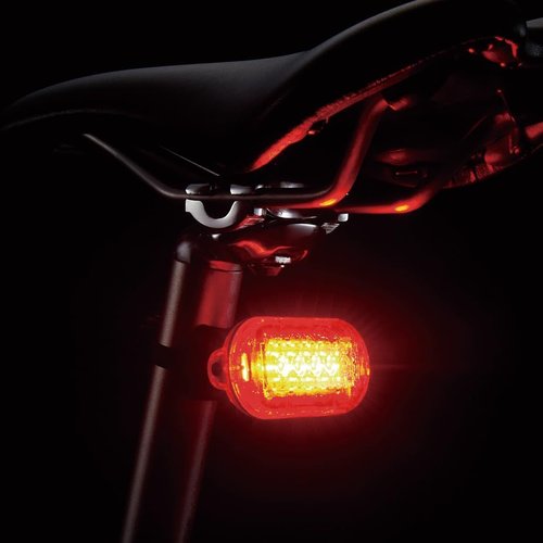 CATEYE Omni 5 Bike Safety Light – IPX4 Waterproof 5 LED Safety Light with 360° Visibility, Multiple Flashing Modes, AAA Battery, 200+ Hour Runtime, Fits Road, Urban, MTB & Kids Bikes