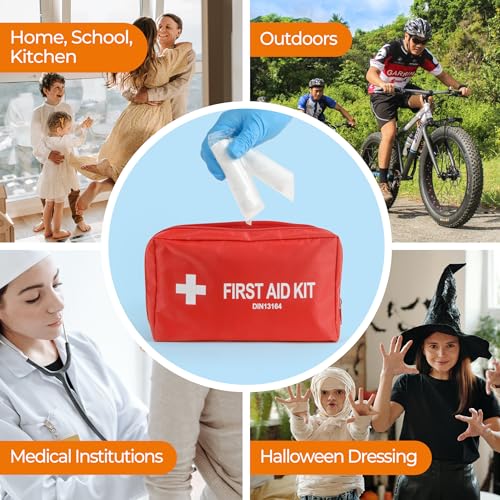 Gauze Rolls Bandages, Conforming Stretch Gauze Bandage 4 Inch, 24 Rolls Individually Wrapped 4" x 4.1yds Includes Medical Tape