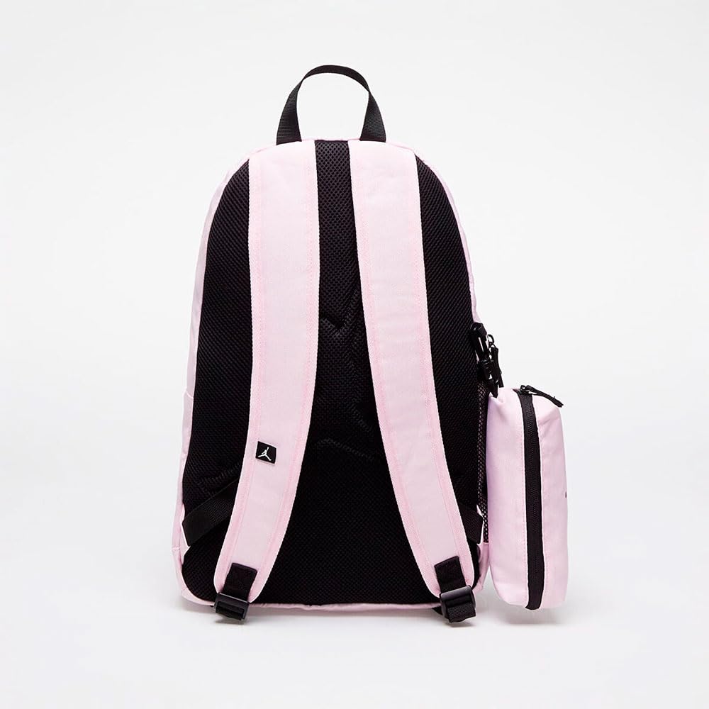Jordan Jordan backpack 9B0503 with pouch, pink, Taglia unica