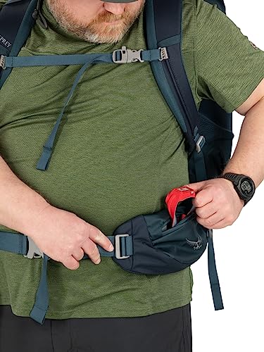Osprey Volt 65L Men's Backpacking Backpack, Muted Space Blue, Extended Fit