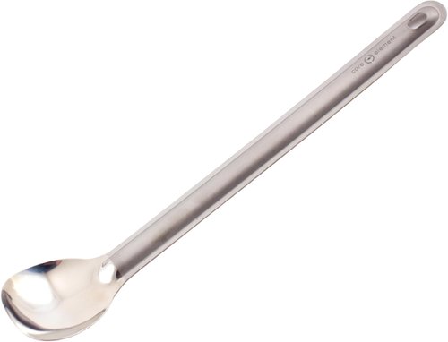 Core Element Titanium 8.5" Long Handle Spoon with Polished Bowl