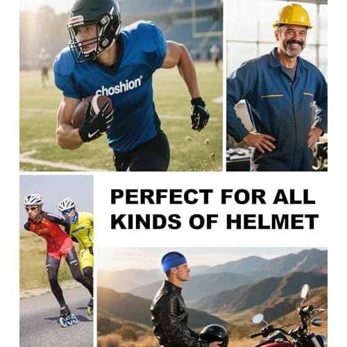 2 Pieces Skull Caps Helmet Liner for Men Women Cooling Cycling Hat Beanie for Running Fits Under Helmets
