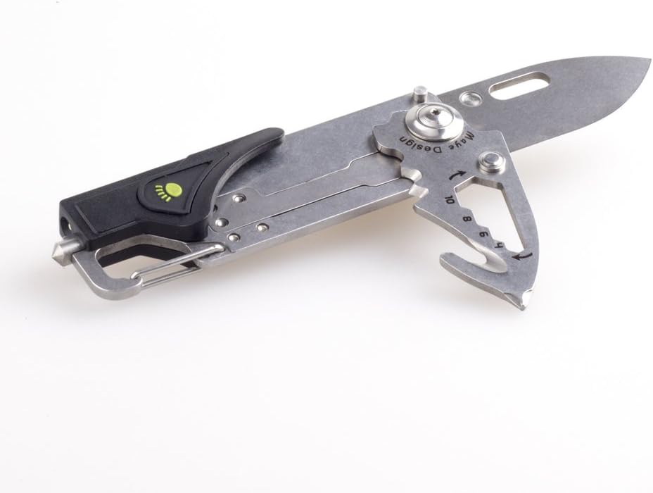 Sanrenmu 6050 LUF-PH-T4 Pocket EDC Folding Camping Knife Multi Toolkit Screwdriver Belt Cutting LED Bottle Opener Glass Breaker
