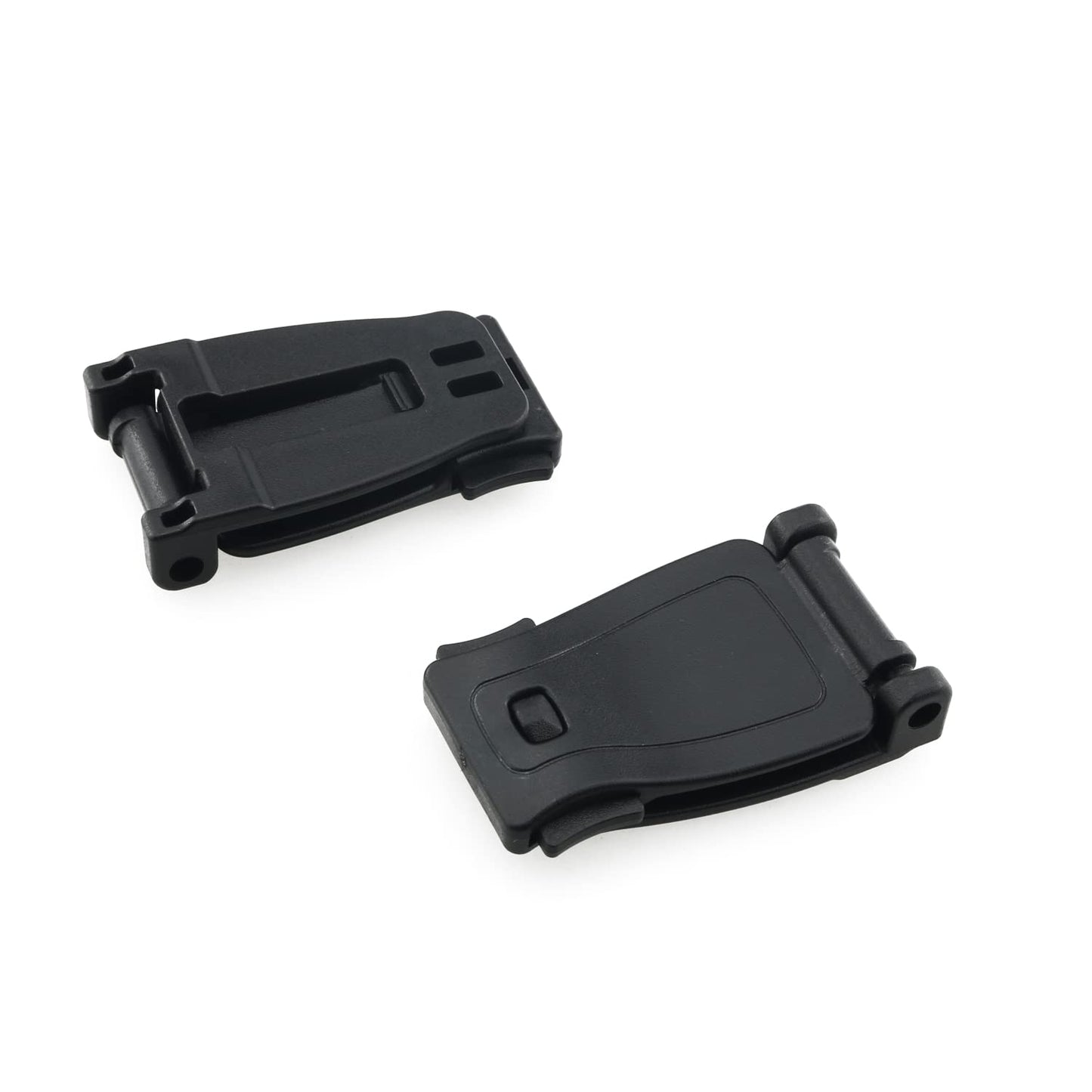 ZCZQC 10pcs MOLLE Clip Tactical Strap Management Tool Web Dominator Buckle Fits 1 Inch/25mm Webbing for Tactical Bag, Backpack for Hiking, Fishing, Camping, Traveling, Black
