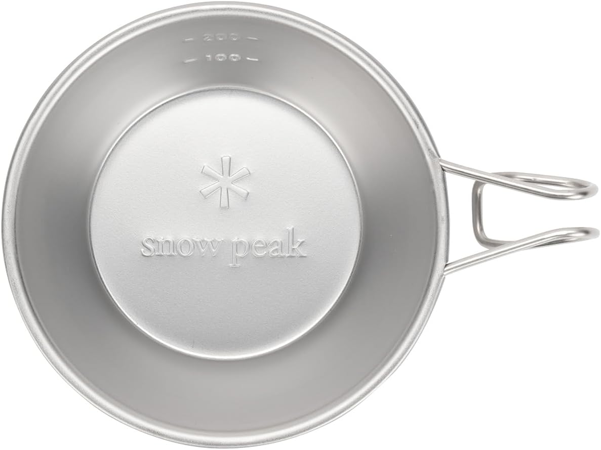 Snow Peak Stainless Steel Sierra Cup, Cooking Measuring Cup
