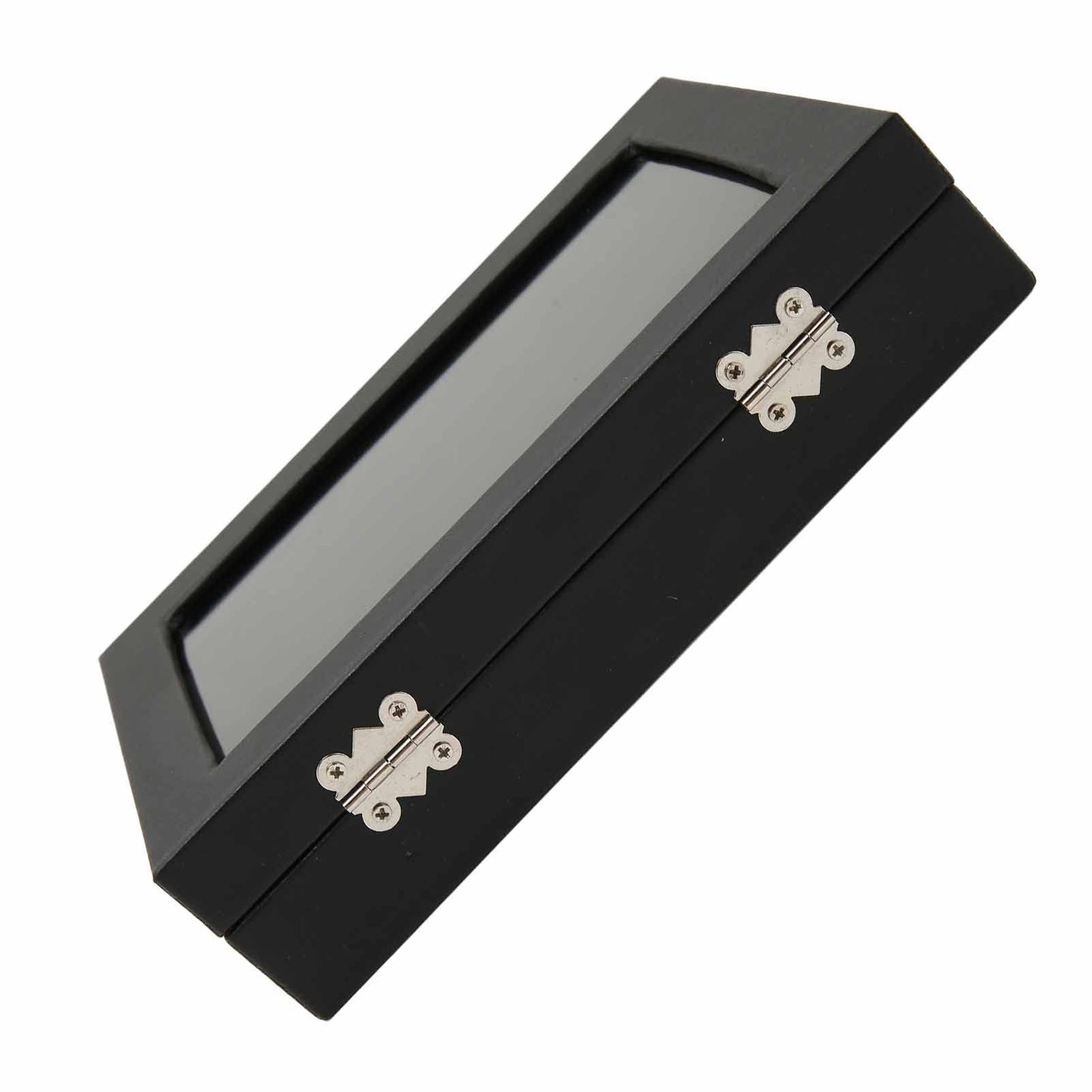Large Capacity Pin Display Case, Transparent Cover, Badge Display Case, Shadow Box Frame Jewelry Storage Box with Lock Buckle for Pins, Military Medals, Badge Collection