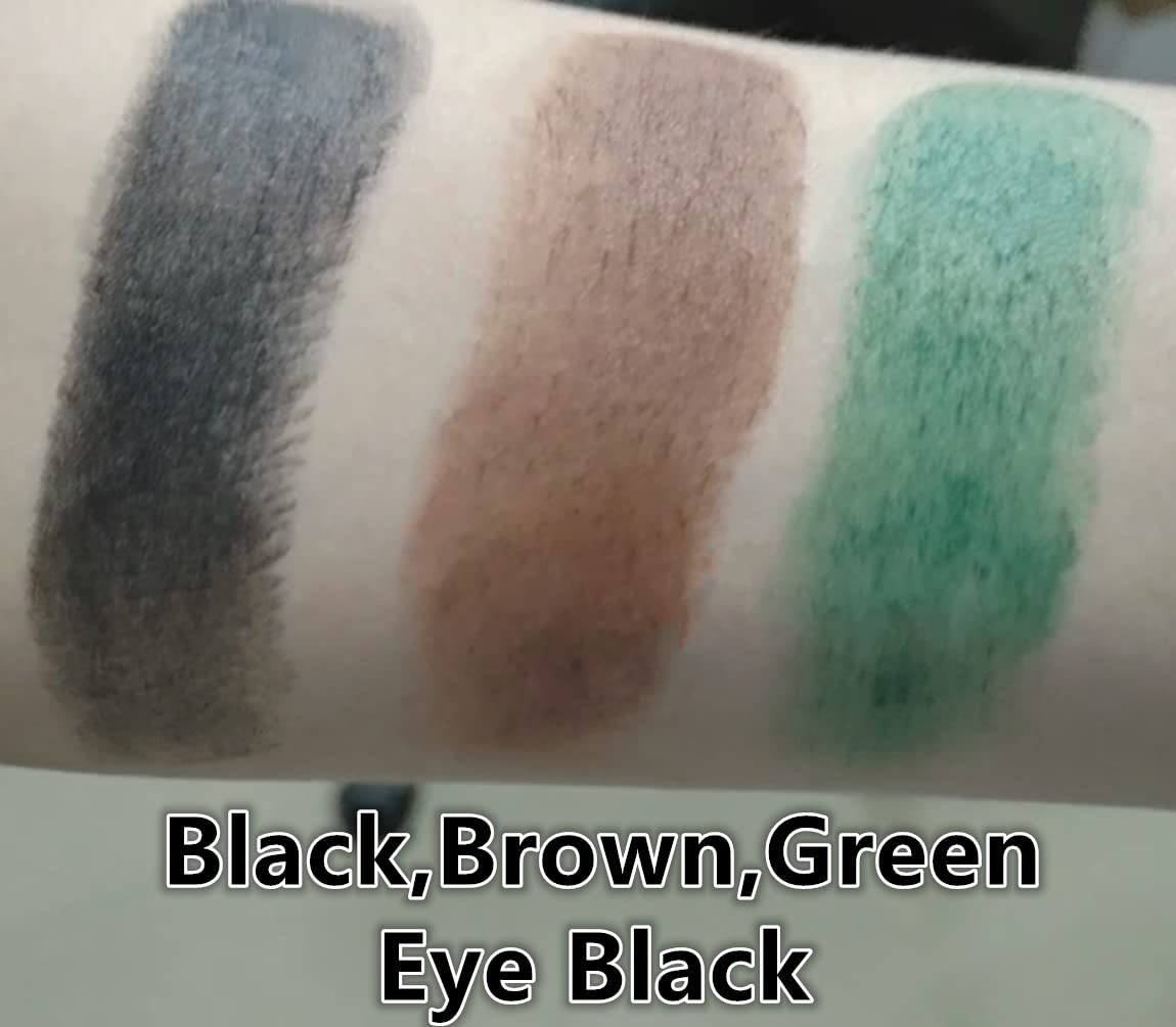 Go Ho 3 Colors Eye Black Camo Face Paint,Bulk Eye Black Baseball/Softball/Football Accessories,Football Stick Sport,Camo/Hunting Face Paint Stick,Hunting Accessories