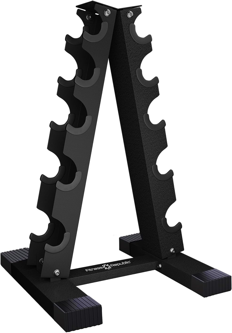 Neoprene Dumbbells Weight Storage Rack - 2.0 MM Thick Steel Weight Organizer - Ideal Choice for Home Gym - Easy to Assemble and Store