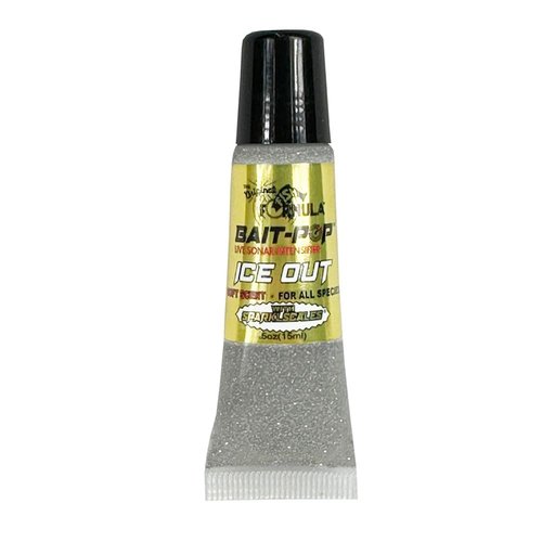 Bait Pop Ice Out - Live Sonar Intensifier Scented Sparklscales .5oz Tube