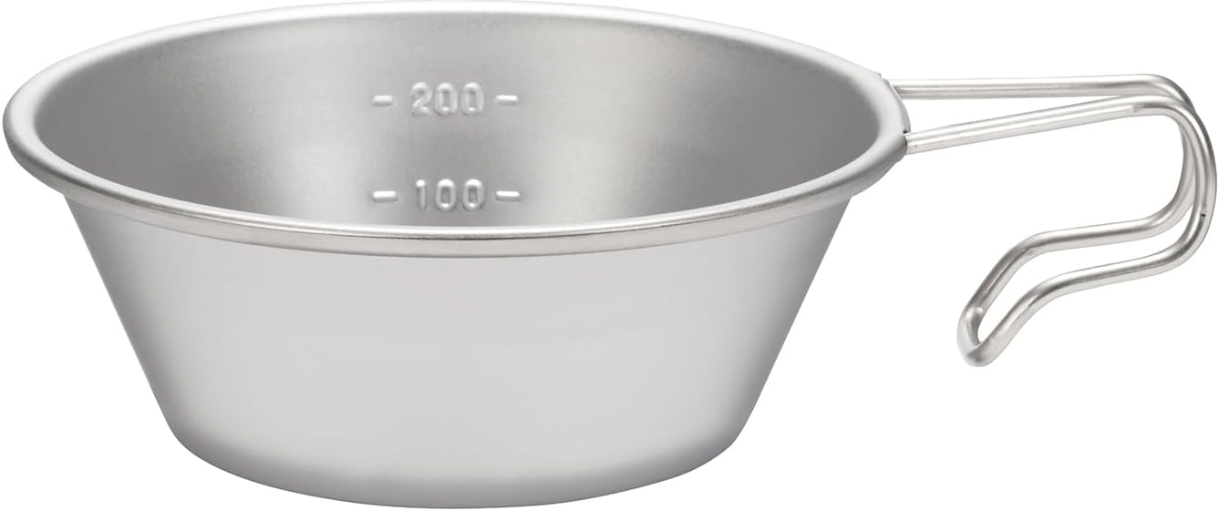 Snow Peak Stainless Steel Sierra Cup, Cooking Measuring Cup