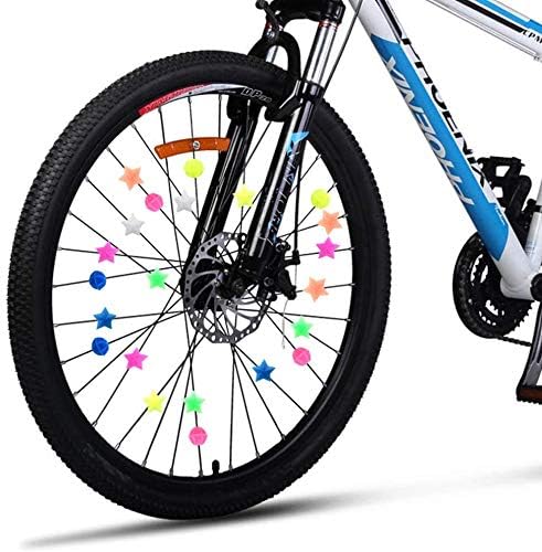 216PCS Assorted Colors Bike Bicycle Wheel Spokes Plastic Clip Bead