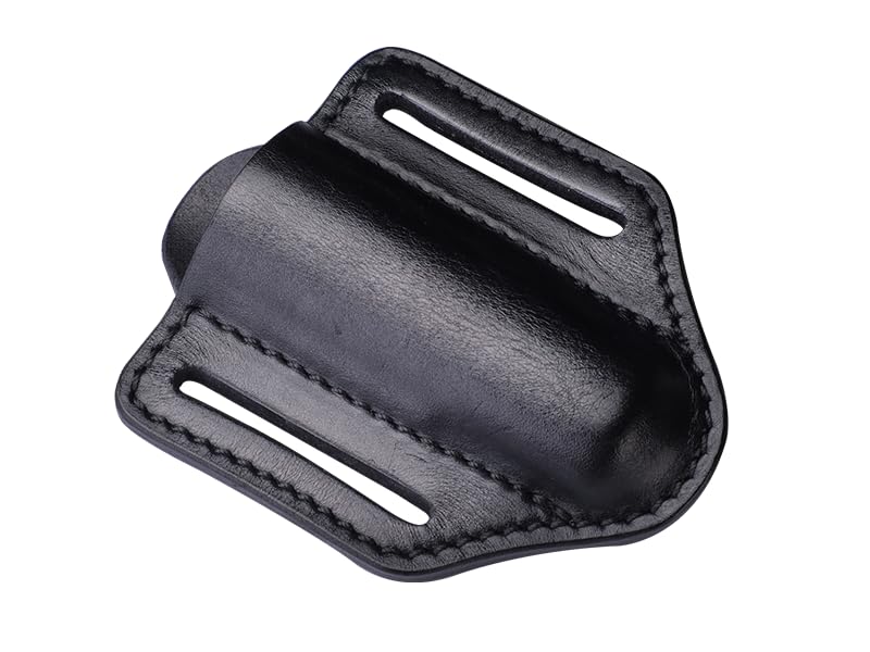 Fenix ALP-20 Leather Flashlight Holster for PD36R/C7/TK20R/PD40R and More with EdisonBright Accessory Carrying case