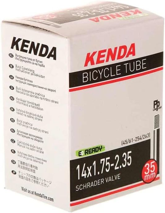 Kenda, Schrader, Tube, Schrader, Length: 35mm, 14'', 1.75-2.25