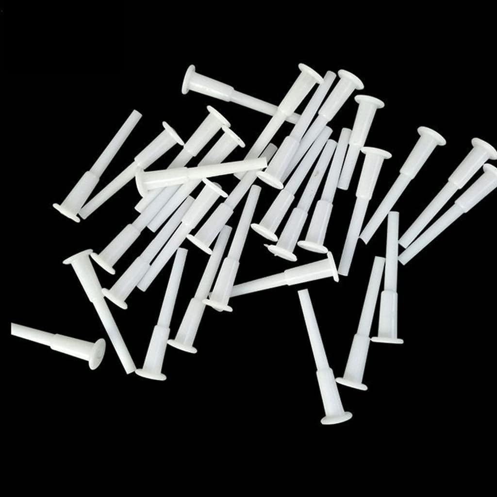 10Pcs White Exercise Ball Plug Yoga Replacement Kit Air Stopper Plug Pin Adapter for Jump Ball Sport for Fitness Yoga Ball,Easy Installation and Use Exercise Balls and Accessories Sports and Outdoors