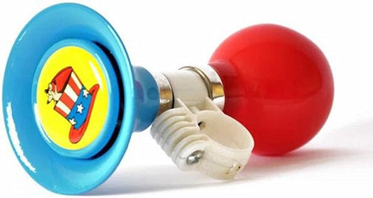 Kids Bike Metal Squeeze Horn Bell Handlebar Ring Horn for Trikes Scooters Balance Bike