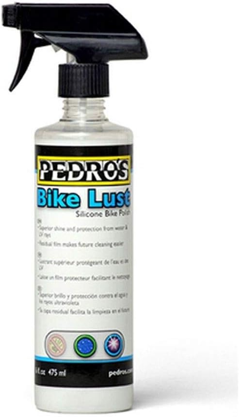Pedro's, Bike Lust, Bike Polish, 16oz/475ml, White