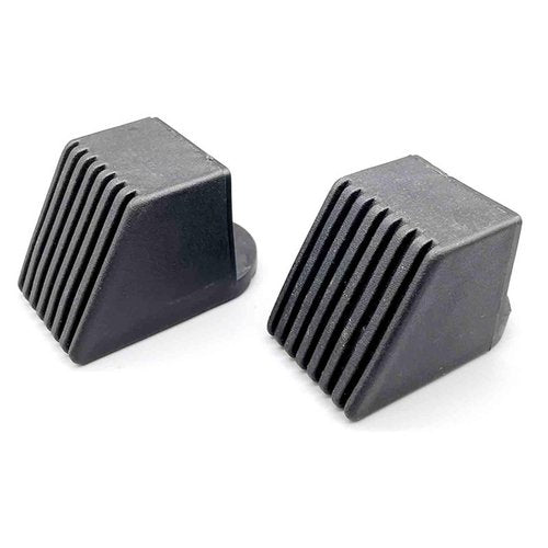 Generic 2 Pieces Fitness Equipment End Cap Gym Equipment Fitness Accessories Floor Protectors Replacement Workout Square End Cap, 50x50mm, Optional