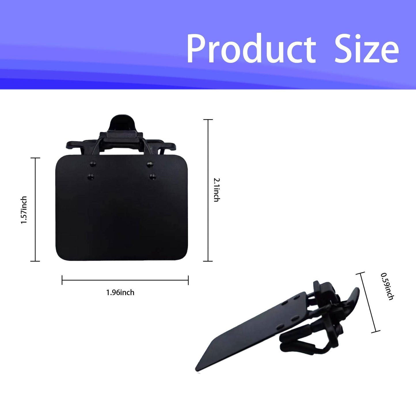 2 Packs International Standard Shooting Glasses Blinders Occluder Clip Patch Goggles Blocking Piece Eyecups Archery Blinds