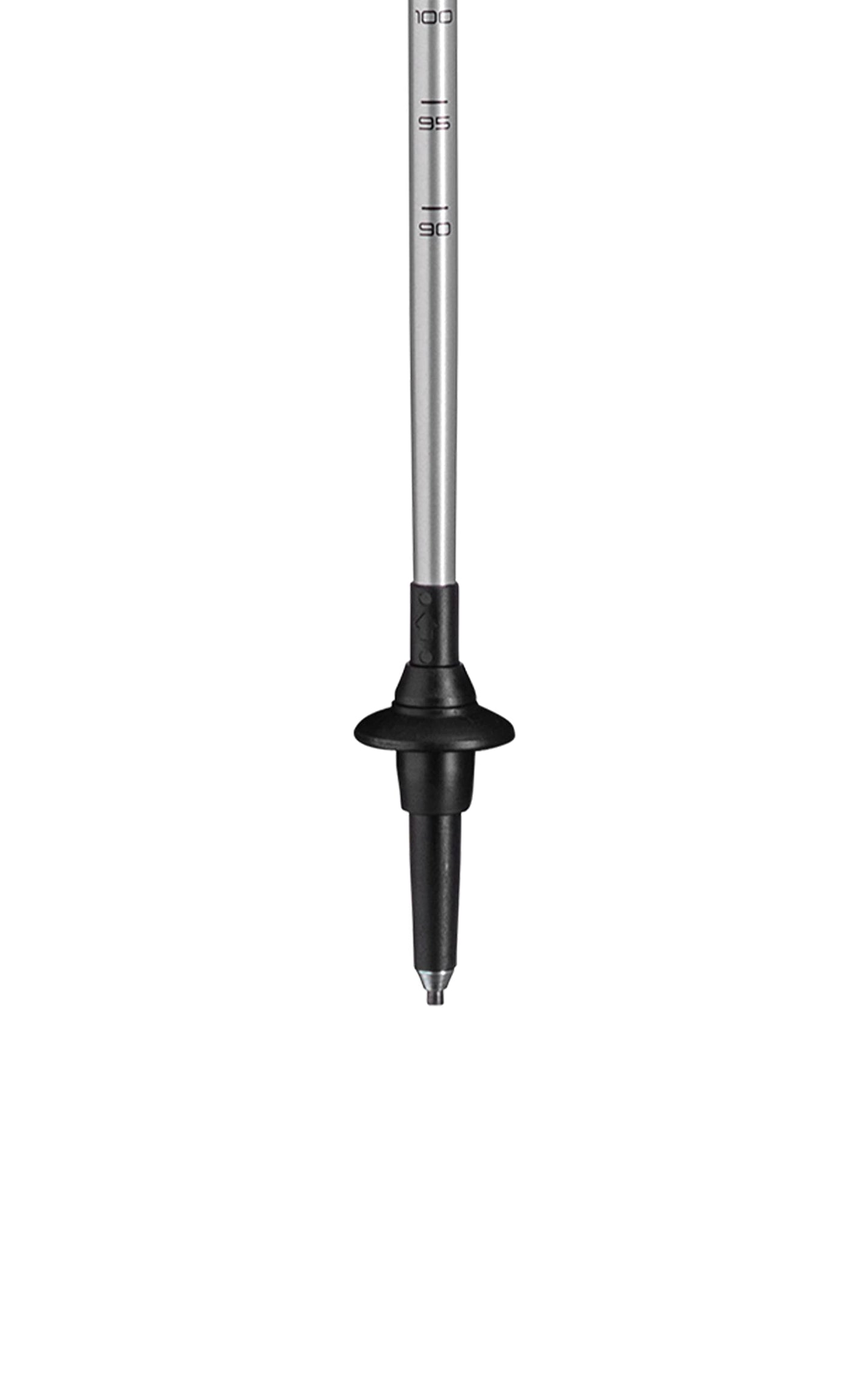 LEKI Traveller Alu Aluminum Adjustable Lightweight Trekking Poles for Hiking & Nordic Walking - Anthracite-Gray-Red - 90-130 cm