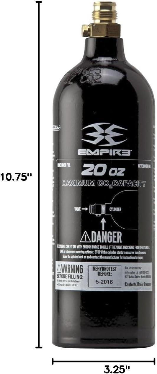 Pure Energy 20oz CO2 Tank (graphic may vary)