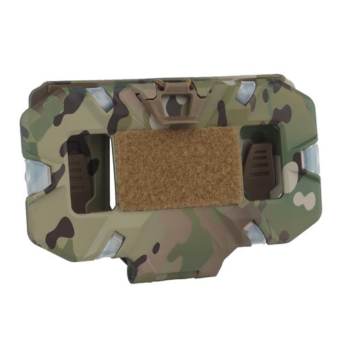 Tactical Vest Phone Holder,Molle Mount,Universal Chest Phone Board Carrier Foldable Navigation Board,for Outdoor Paintball Airsoft Hunting Game (CP)