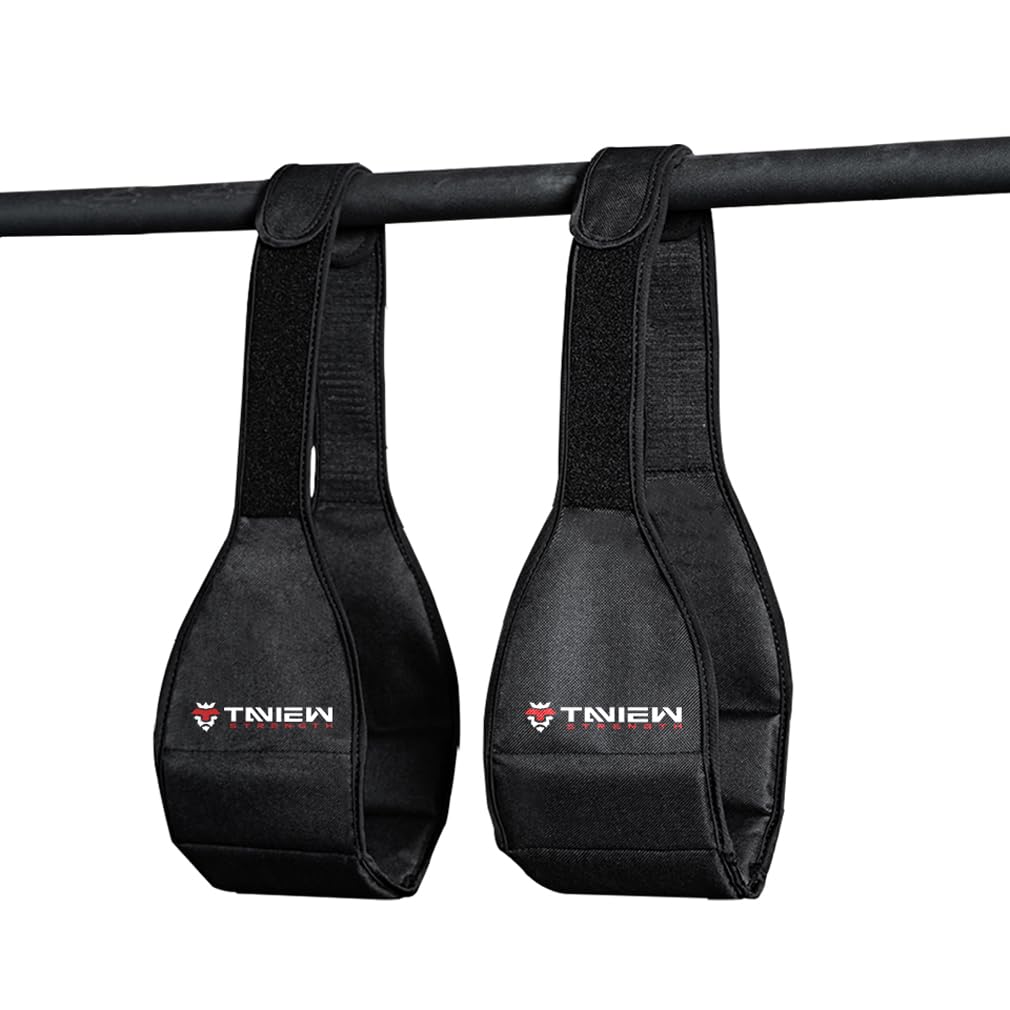 TAVIEW Ab Slings Straps Portable for Pull Up Bar Hanging Leg Raiser Fitness