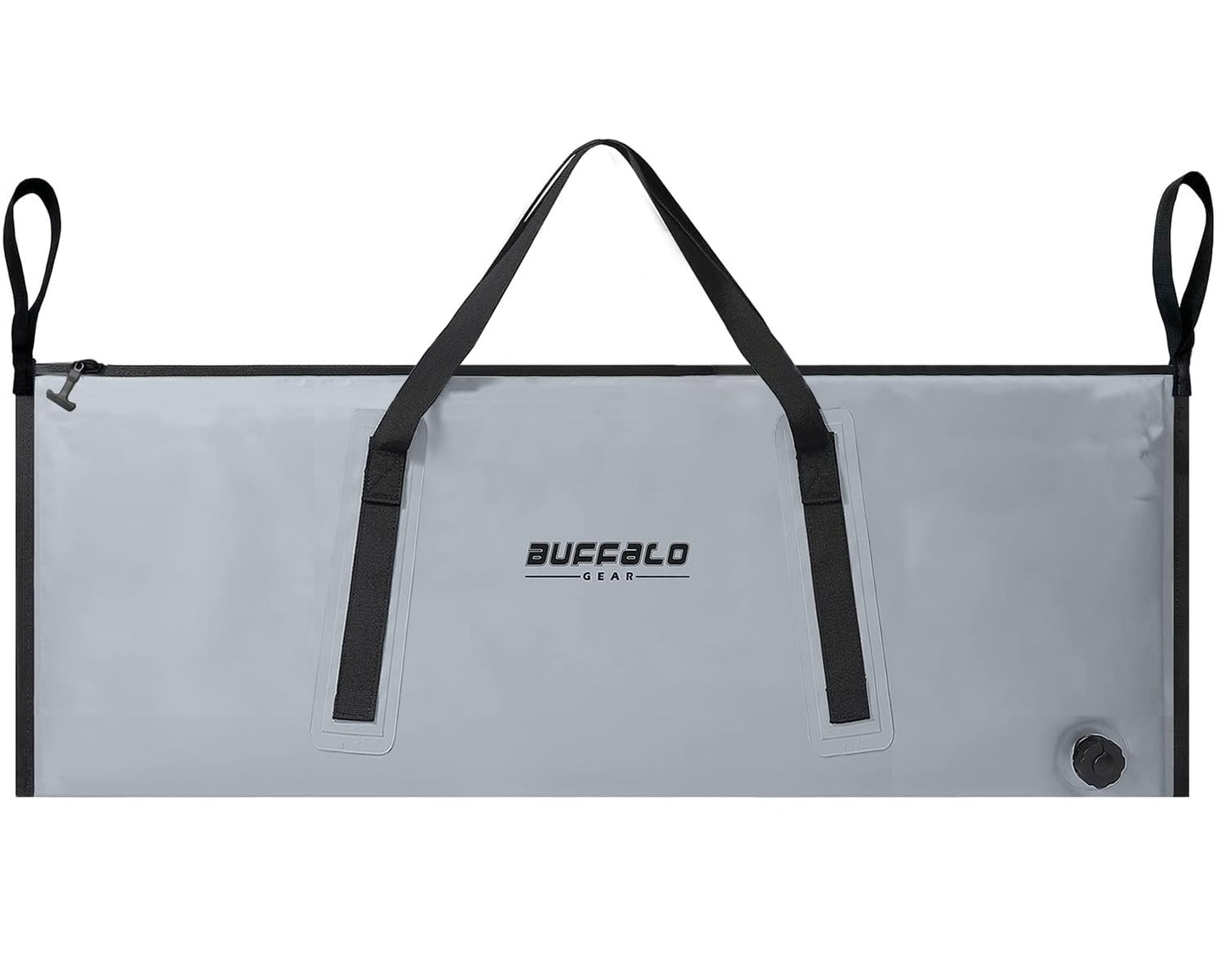 Buffalo Gear Insulated Fish Kill Bag 48×18In,Leakproof Fish Cooler Bag,Portable Waterproof Fish Bag Keep Ice-cold More Than 24 Hours