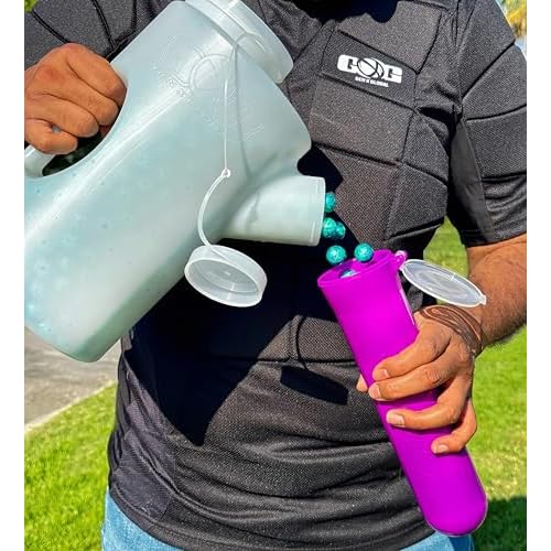 Gen X Global Ultimate Paintball Hauler/Caddy, G-162, Holds 1,000 Paintballs, Impact-Resistant, Easy Pour Spout, Portable Design with Secure Lid