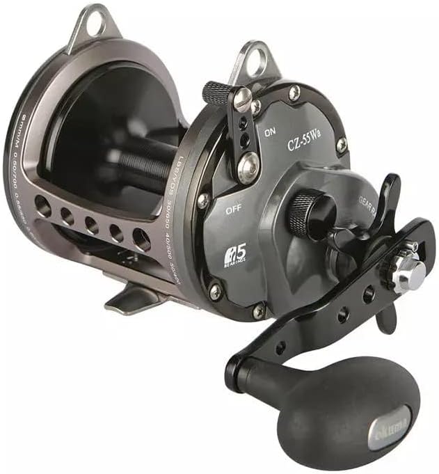 Okuma Cortez Graphite Star Drag High Speed 6.2:1 Reel